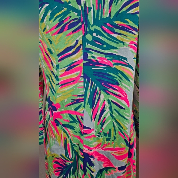 LILLY PULITZER Marlowe Dress, Multi Island Time. Size Medium - Picture 10 of 13